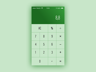 Daily Ui 04 Calculator