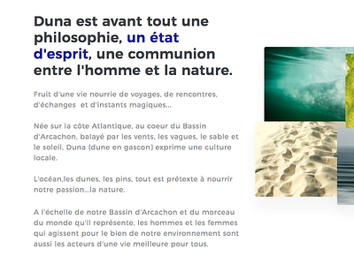 L'Esprit Duna flexbox graphic design layout ui design webdesign