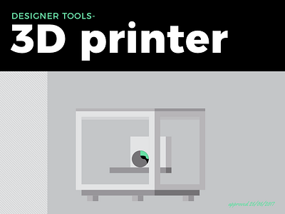 3d Printer 3d printer illustration