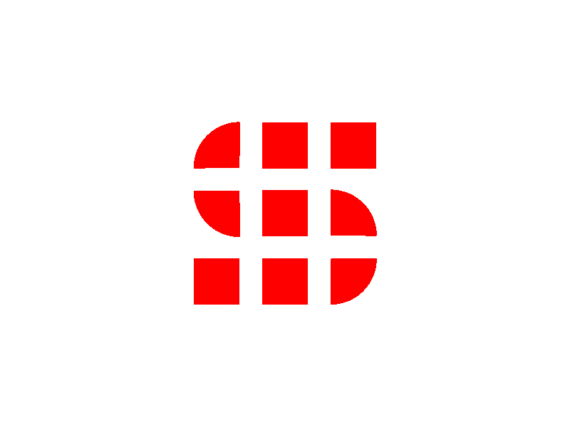 S gif grid logo