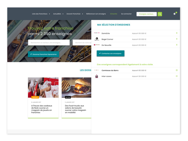 Past project graphiste webdesigner user-interface-design user-interface ui-design ui responsive-design responsive