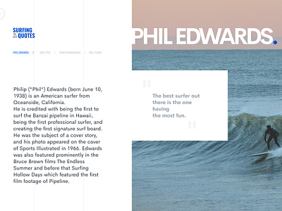 Surfing quotes da direction artistique graphiste layout typography uidesign uidesigner webdesign webdesigner