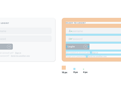 Login Form with 📐 graphiste login form ui uidesigner user interface user interface design webdesigner