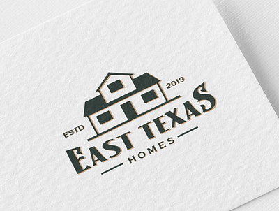 Vintage Logo Design east texas graphic design graphic designer logo designer real estate brand real estate business real estate logo texas logo vintage brand logo vintage design vintage logo vintage logo design