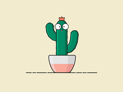 Cactus Nerd adobe illustrator illustration skillshare