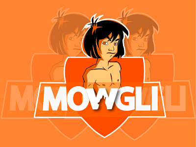 mowgli logo branding design illustraion illustrator logo mowgli mowglilogo pubg pubglogo vector