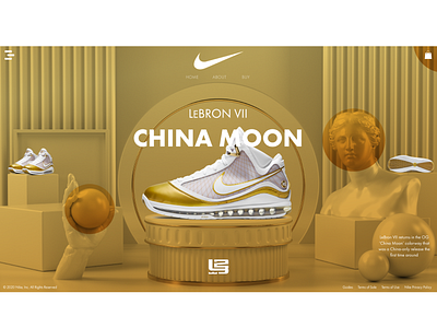 LeBRON China Moon Model lebron lebron james nike webdesign