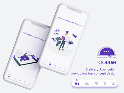 "FOODISH" FOOD DELIVERY APP