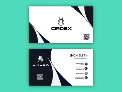 CIRDEX Business Card Design by Photoshop branding business business card businesscard cards company design illustrator logo pds photoshop vector