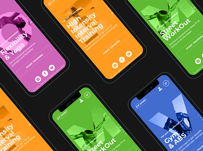 Sport / Change YouSelf app design design mobile sport ui ux