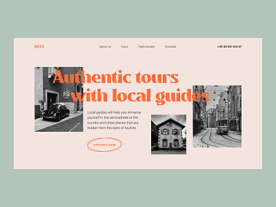 Authentic tours–concept