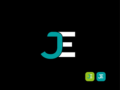 JE LOGO brand identity brand identity design branding creative logo eunice logo logo logo design minimalist minimalist logo mordan logo professional logo