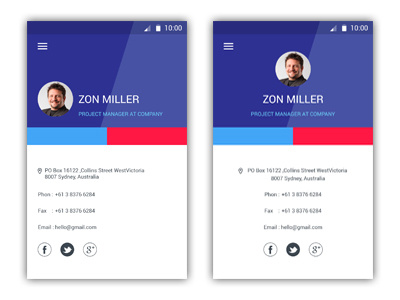 Email Signature app ui ux