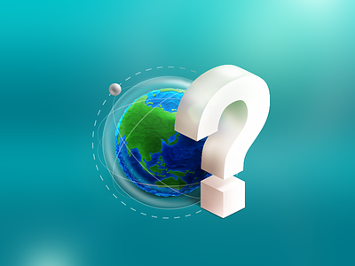 FAQ ask earth faq icon illustration