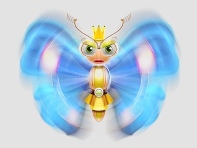 Butterfly butterfly character illustration insect