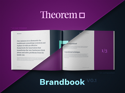 Sneak peek into Theorem brand book