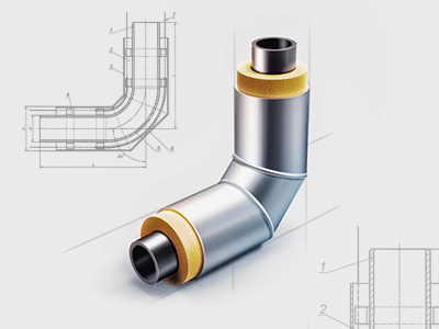 Tube teaser blueprint metal tube