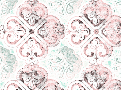 10 Free Vintage Ornament PS Pattern +PNG