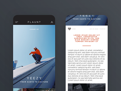 Flaunt app app design branding design flat minimal uidesign ux