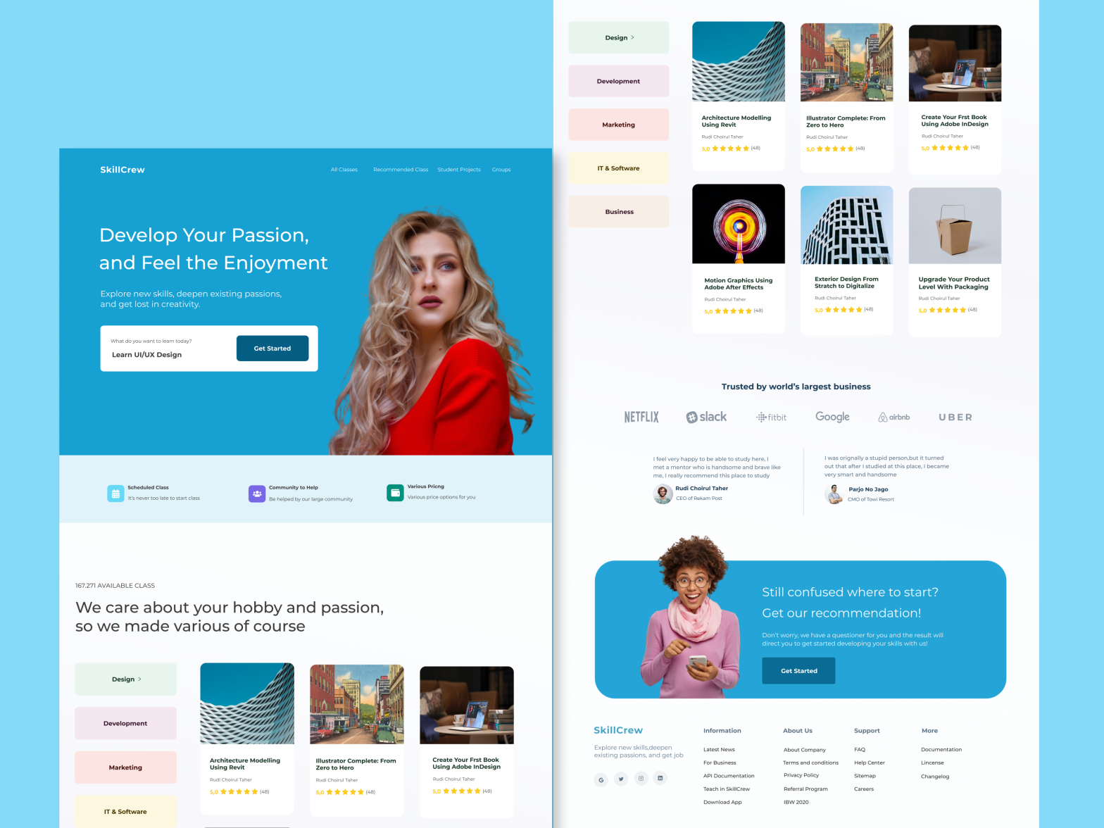 Landing Page Design By Anuoluwapo On Dribbble