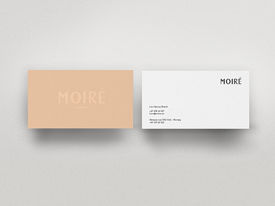 Moire Business Cards print profile