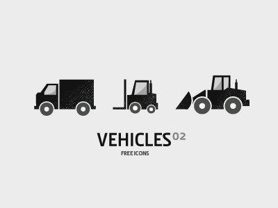 Vehicles icons illustration