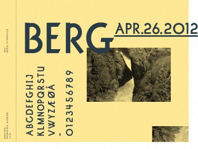 Berg typography