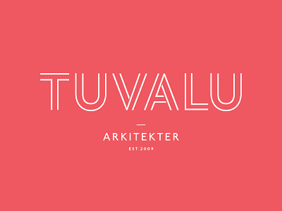 Tuvalu Logo logo profile typography