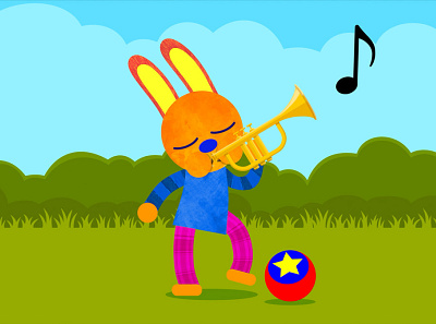 Here's a Ball - Animated Music Video after effects animation cartoon children kids preschool