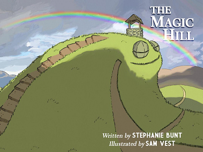 The Magic Hill - Children's Book children childrens book illustration kids book