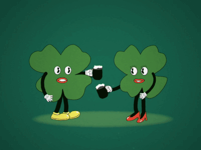 Happy St Paddy's Day! ai animation character character animation illustration motion graphics texture vector