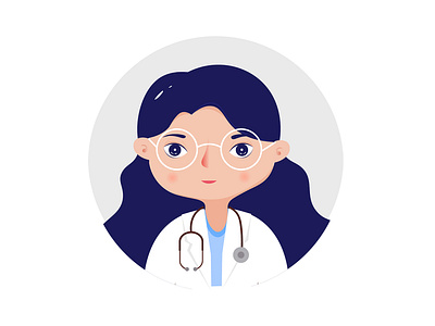 doctor character animation illustration