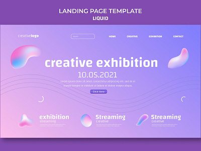 Creative Landing Page