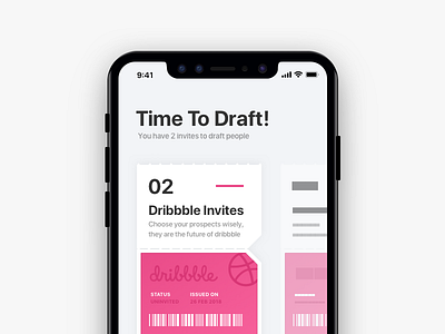 2 Dribbble Invites