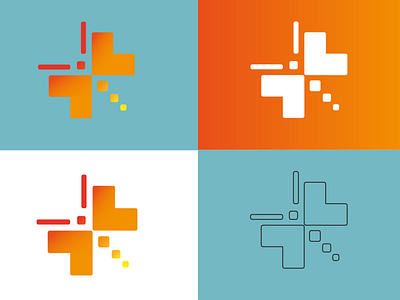 FLY design graphicdesign idenity illustration ilustrator image isotype logo pixels rectangles vector