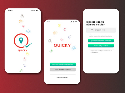 Quicky App (Food delivery)