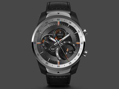 Machine classwatch illustration masculine smartwatch watchface