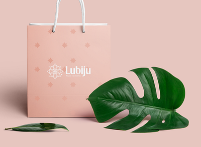 Lubiju Brand Identity brand branding branding design flower identy logo personal brand