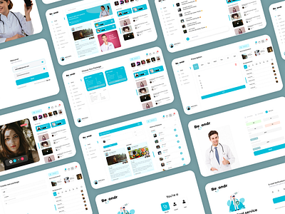 Telemedicine Web App app appdesign branding health telemedicine ui uiux video call web app website