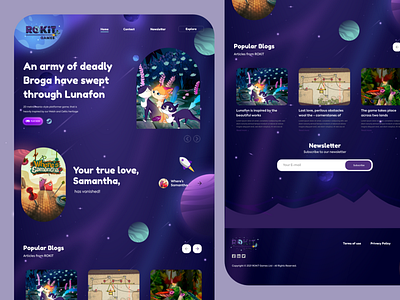 Games Landing Page android app appdesign art branding design illustration ios landing page logo ui uiux web design website design