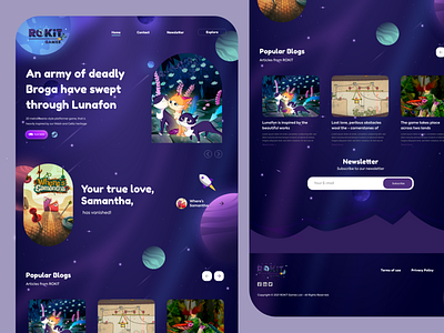 Games Landing Page