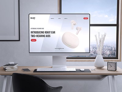 Earphones Landing Page