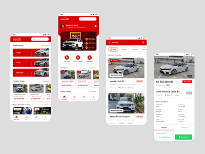 Redesign Mobil123 - Car Marketplace a car app branding buy buy car car cars ecommerce marketplace mobile mobile apps rent car sell sell car ui