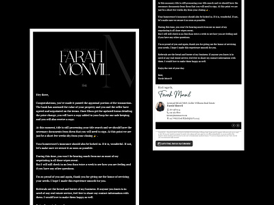 Farah Monvil Newsletters-2 design email email design email template html email newsletter newsletter template properties property real estate responsive email template