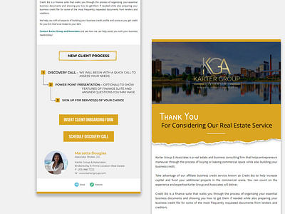Weekly newsletter for KGA design email email design email template html email newsletter newsletter template newsletters real estate responsive email template template