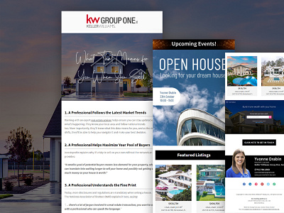 kw Group One - Newsletter Email Template