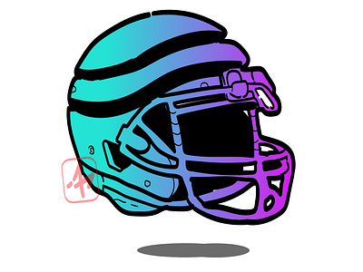 American Football Helmet