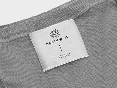Brathwait tag collection mark typography