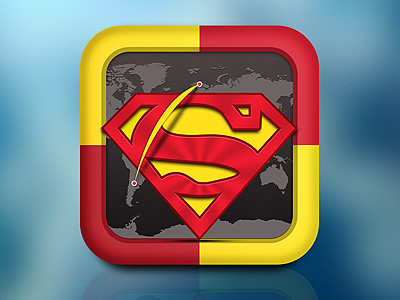 A day in the life of Superman 512 gloss icon superman