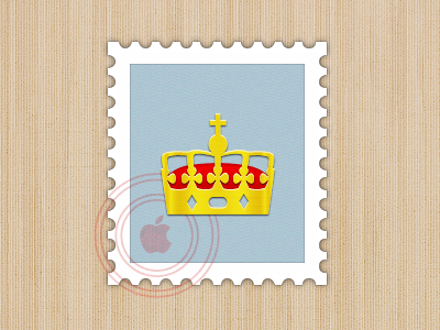 Crown stamp